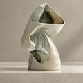 Art in Every Curve — close-up of organic fold detail and dual opening, crafted with exquisite detail